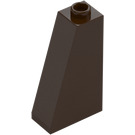 LEGO Dark Brown Slope 1 x 2 x 3 (75°) with Hollow Stud (4460)