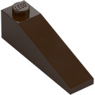 LEGO Marron Foncé Pente 1 x 4 x 1 (18°) (60477)