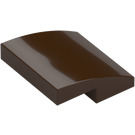 LEGO Dark Brown Slope 2 x 2 Curved (15068)