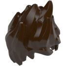 LEGO Marron Foncé Spiky Shaped Cheveux (25411 / 86290)