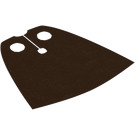 LEGO Dark Brown Standard Cape with Regular Starched Texture (20458 / 50231)