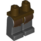 LEGO Dark Brown Tasu Leech Minifigure Hips and Legs (3815 / 23967)