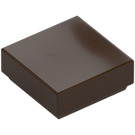 LEGO Dark Brown Tile 1 x 1 with Groove (3070 / 30039)