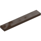 LEGO Dark Brown Tile 1 x 6 (6636)