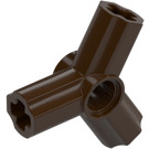 LEGO Dark Brown Triangular Three-Axle Connector with Pin Hole (10288 / 49155)