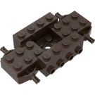 LEGO Donkerbruin Voertuig Chassis 4 x 8 (30837)