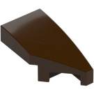 LEGO Dark Brown Wedge 1 x 2 Right (29119)