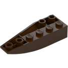 LEGO Marrón oscuro Cuña 2 x 6 Doble Invertido Derecha (41764)