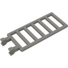 LEGO Grigio scuro Barra 7 x 3 con Doppio Clips (5630 / 6020)