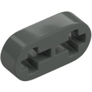 LEGO Dark Gray Beam 2 x 0.5 with Axle Holes (41677 / 44862)