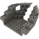 LEGO Dark Gray Boat Bow 12 x 12 x 5 & 1/3 Hull Inside (6051)