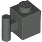 LEGO Gris foncé Brique 1 x 1 avec Manipuler (2921 / 28917)