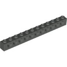 LEGO Dark Gray Brick 1 x 12 with Holes (3895)