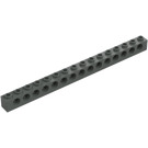 LEGO Donkergrijs Steen 1 x 16 met Gaten (3703)