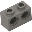 LEGO Gris foncé Brique 1 x 2 avec 2 des trous (32000)