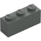 LEGO Mørkegrå Klods 1 x 3 (3622 / 45505)