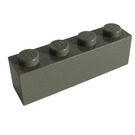 LEGO Mørk grå Kloss 1 x 4 (3010 / 6146)