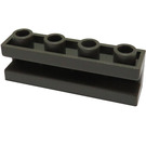 LEGO Dunkelgrau Backstein 1 x 4 mit Nut (2653)