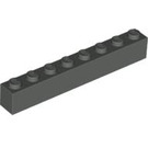 LEGO Dunkelgrau Backstein 1 x 8 (3008)