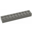 LEGO Dunkelgrau Backstein 2 x 10 (3006 / 92538)