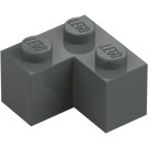 LEGO Grigio scuro Mattoncino 2 x 2 Angolo (2357)