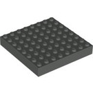 LEGO Dunkelgrau Backstein 8 x 8 (4201 / 43802)