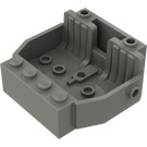 LEGO Dark Gray Car Base 4 x 5 with 2 Seats (30149)