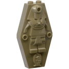 LEGO Dark Gray Coffin Lid - Egyptian  (30164)