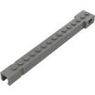 LEGO Dark Gray Crane Arm Outside Wide with Notch