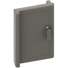 LEGO Dark Gray Door 1 x 2 x 3 Pane (6546)