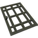 LEGO Dark Gray Door 1 x 6 x 7 with Bars (4611)