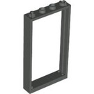 LEGO Dark Gray Door Frame 1 x 4 x 6 (Double Sided) (30179)