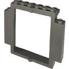 LEGO Dark Gray Door Frame 2 x 8 x 6 Revolving without Bottom Notches (40253)