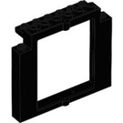 LEGO Dark Gray Door Frame 2 x 8 x 6 Revolving without Bottom Notches (40253)