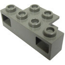 LEGO Dark Gray Electric Train Light Prism 1 x 4 Holder (2928)