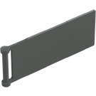 LEGO Dark Gray Flag 7 x 3 with Bar Handle (30292 / 72154)