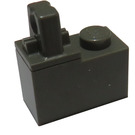 LEGO Dark Gray Hinge Brick 1 x 2 with Top Finger (76385)