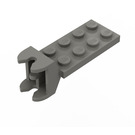 LEGO Dark Gray Hinge Plate 2 x 4 with Articulated Joint - Female (3640)