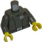 LEGO Dark Gray Imperial Officer Captain Torso (973)