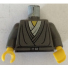 LEGO Tummanharmaa Jedi Ritari Vartalo (973 / 73403)