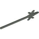 LEGO Dark Gray Minifig Spear with Four Side Blades (43899)