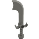 LEGO Dark Gray Minifig Sword Scimitar (43887 / 48693)