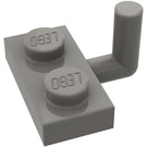 LEGO Gris foncé assiette 1 x 2 avec Crochet (Bras horizontal de 6 mm) (4623)