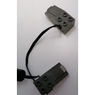 LEGO Dark Gray Power Contacts for 9 Volt Train Tracks (75783)