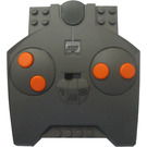 LEGO Dark Gray RC Racer Controller with Black Bottom and Red Buttons