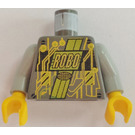 LEGO Ciemny szary RoboForce Żółty Tułów (973)