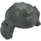 LEGO Dark Gray Samurai Helmet with Clip and Short Visor  (30175)