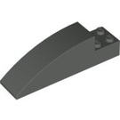 LEGO Dark Gray Slope 2 x 2 x 8 Curved (41766)