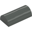 LEGO Dark Gray Slope 2 x 4 Curved without Groove (6192 / 30337)