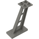 LEGO Tummanharmaa Support 2 x 4 x 5 Stanchion Inclined Paksuilla tuilla (4476)